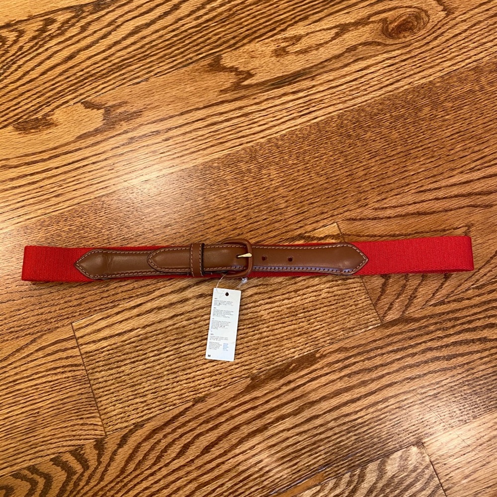 American Apparel Red Belt NWT